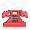 Landline Telephone Telecommunication Icon