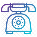 Landline Phone Call Electronics Icon