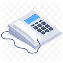 Landline Telephone Telecommunication Icon