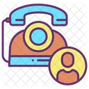 Iland Line Users Landline User Client Call Icon