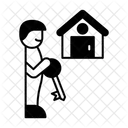 Landlord Property House Icon