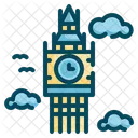 Landmark Tower Clock Icon
