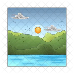 Landscape  Icon