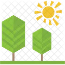 Green Forest Natural Icon
