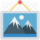 Scenery Photo Frame Picture Icon