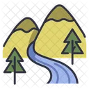 Landscape Forest Tree Icon