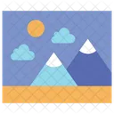 Gallery Drawing Landscape Icon