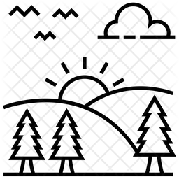 Landscape Scene Icon