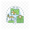 Agriculture Food Landscape Icon