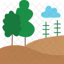 Landscaping Garden Design Outdoor Space Icon