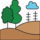 Landscaping Garden Design Outdoor Space Icon