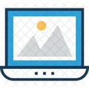 Web Webseite Landschaft Symbol