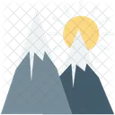 Berge Hugel Felsen Symbol