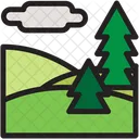 Landschaft Natur Berg Icon