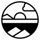 Landschaft Symbol