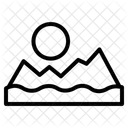 Landschaft Symbol