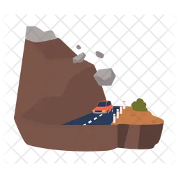 Landslide  Icon