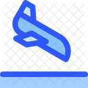 Flughafen Flug Landung Icon
