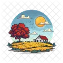 Landwirtschaft Landwirtschaft Natur Symbol