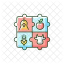 Landwirtschaft Landwirt Genossenschaft Symbol