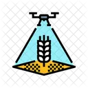 Landwirtschaft Ernte Kartierung Symbol