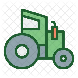 Landwirtschaftlicher Traktor  Symbol