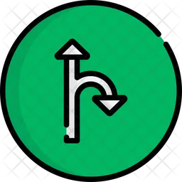 Lane Arrow  Icon