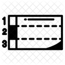 Lane Divider  Icon