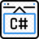 Codage Langue Site Web Icône