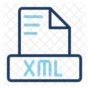 Xml Document Donnees Icon