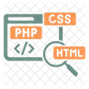 Langage De Programmation Code Programme Icône