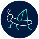 Langosta Insecto Enjambre Icono