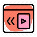 Langsames Video  Symbol