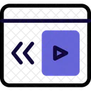 Langsames Video  Symbol