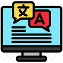 Translation Remote Global Icon