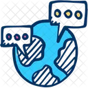 Global Language Translation Icon