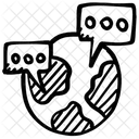 Global Language Translation Icon