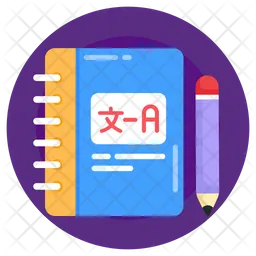Language Notebook  Icon