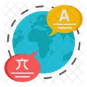 Language Translator Linguistics Foreign Language Icon