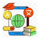 Language Translator Linguistic International Language Icon