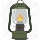 Lantern Backpacker Adventure Icon