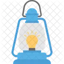 Oil Lantern Camping Icon