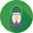 Lantern Flame Candle Icon