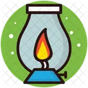 Fire Lantern Flashlight Icon
