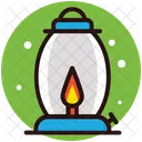 Fire Lantern Flashlight Icon