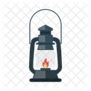 Lantern Flame Torch Icon