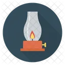 Lantern Lamp Flame Icon