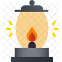 Lantern Lamp Fire Icon