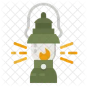 Lantern Camping Candle Icon