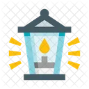 Lantern Tourism Kerosene Lantern Icon